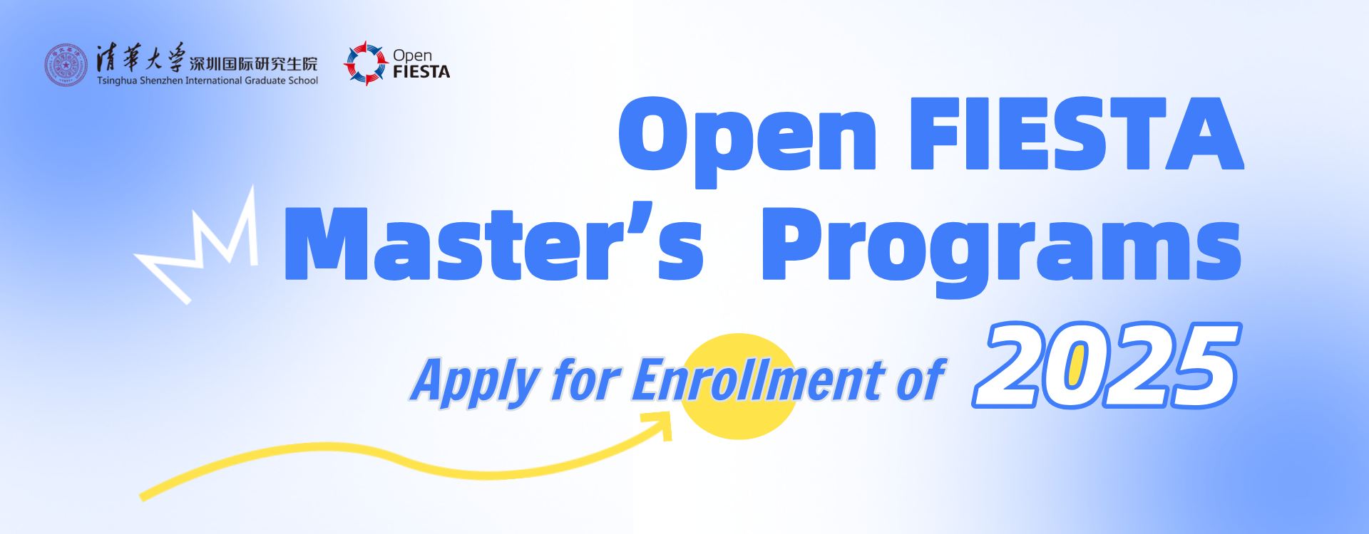 APPLY NOW! Open FIESTA 2025 Master’s Programs Open Now